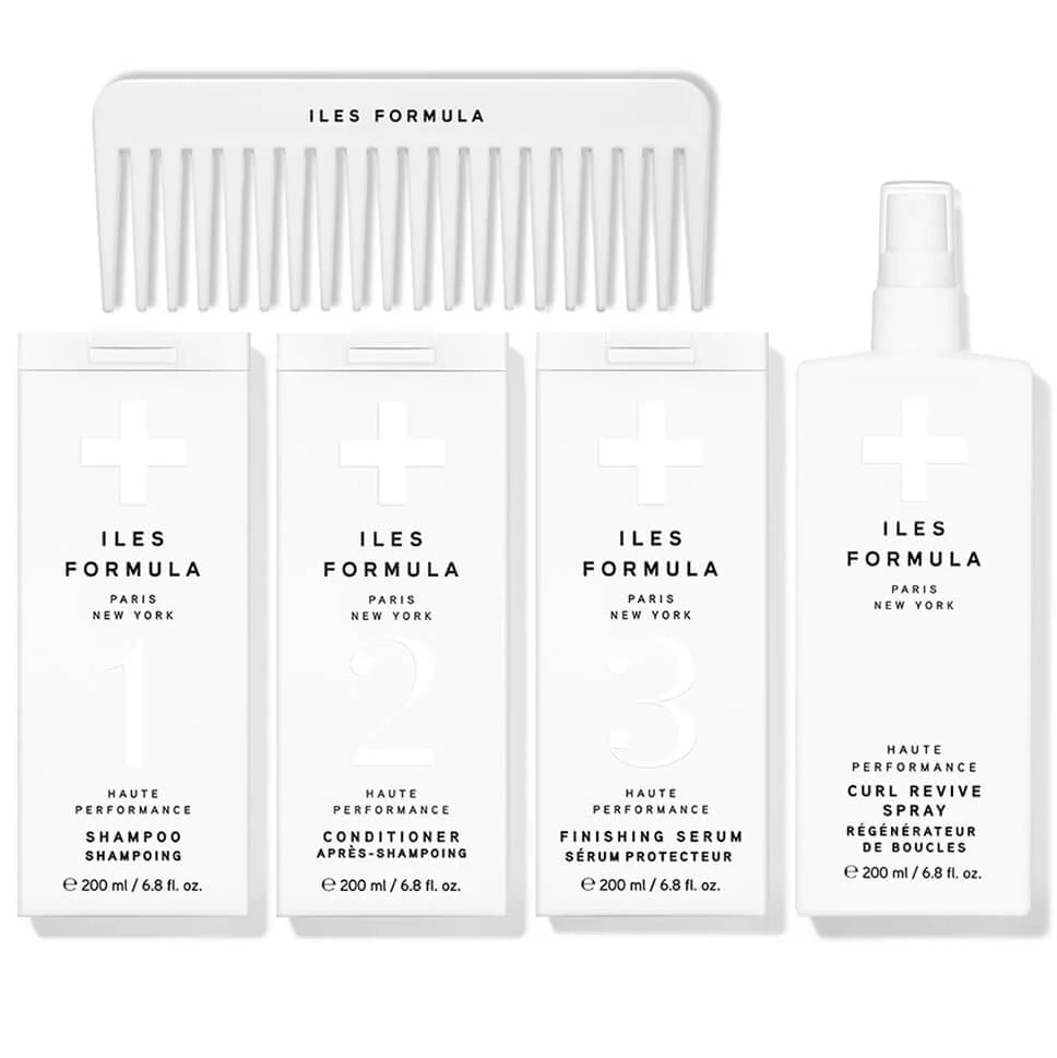 Complete Hair Care Set by IELS Formula – Shampoo, Conditioner, Serum & Curl Revive for Healthy, Lustrous Hair