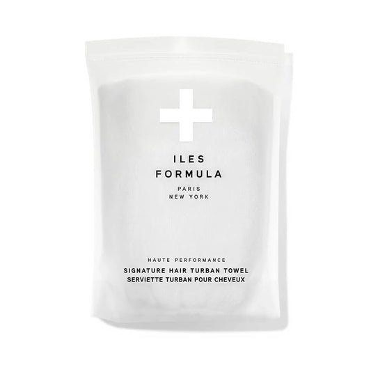 IELS Formula Signature Hair Turban Towel – Ultra-Absorbent & Gentle for Frizz-Free Drying