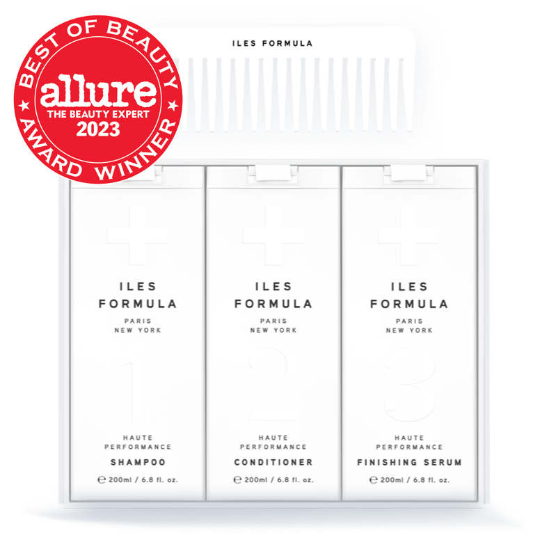 Iles Formula Hair Care Set – Cleanse, Repair & Protect with Salon-Quality Shampoo, Conditioner & Serum