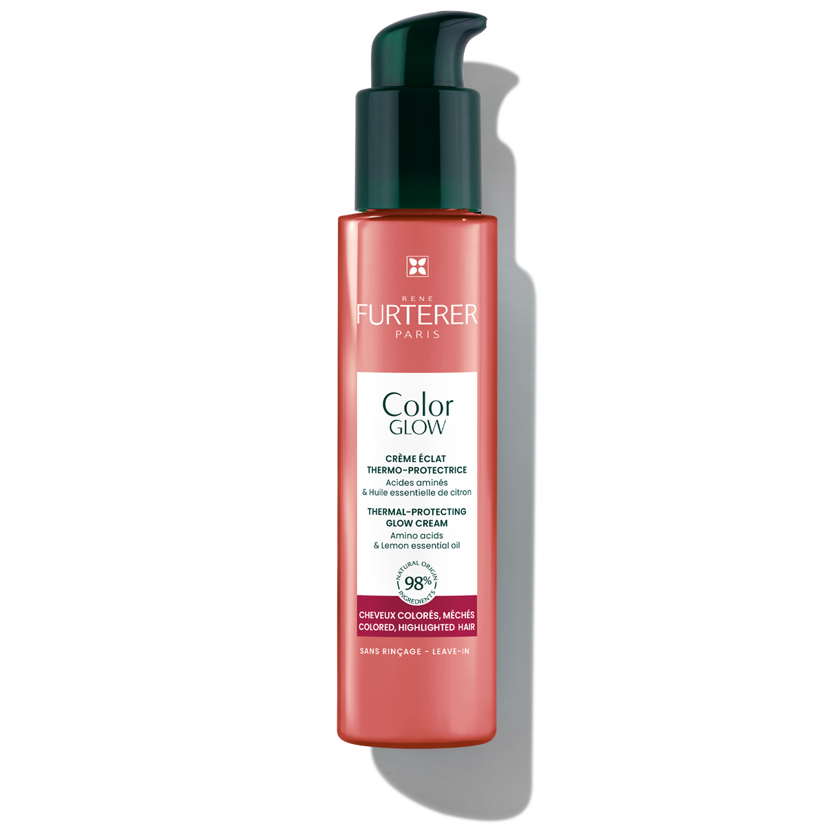 Rene Furterer Glow Color Thermal Protecting Cream – Heat Protection & Shine for Color-Treated Hair