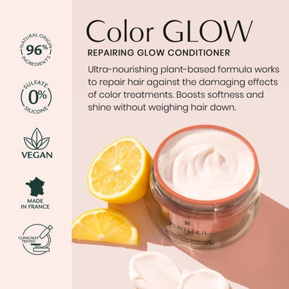 Ultra-Nourishing Color Glow Conditioner – Repairs & Protects Color-Treated Hair with Plant-Based Ingredients