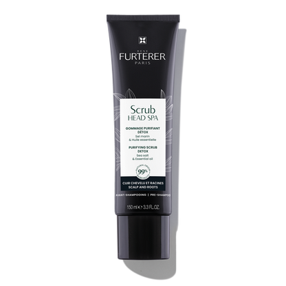 Rene Furterer Head Spa Purifying Scrub – Detoxifying Pre-Shampoo Exfoliant for Scalp Health